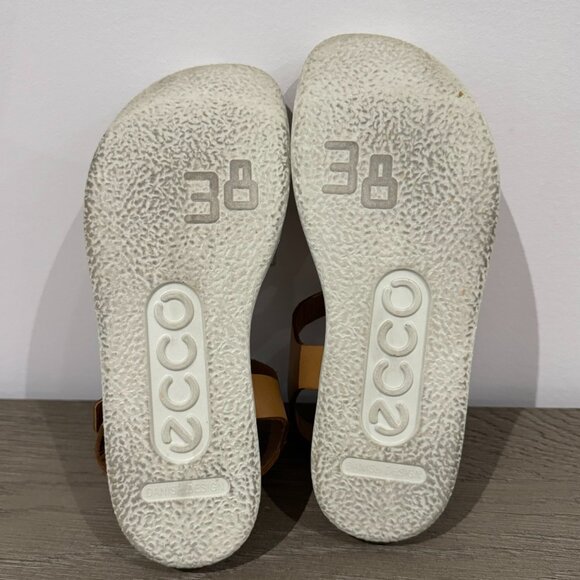 ECCO Women's Brown Flowt Sandal - Size 8 (38) - Picture 10 of 10